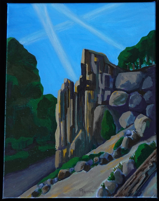 Contrails Over Milner Pass-SOLD