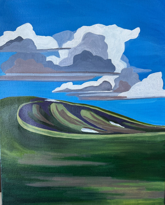 Clouds over Mt. Ida-SOLD