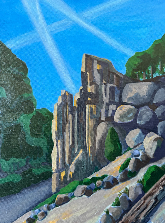 Contrails Over Milner Pass-SOLD